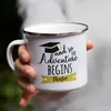Master Emaille Tasse And so the Adventure Begins Produktbild-Vorschau 4