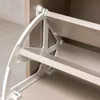 Schuhschrank mit Sitzfläche und ausziehbaren Fächern Produktbild-Vorschau 8