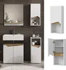 Armoire murale Vicco Marelle Blanc/Artisan 30x67cm avec Voir les images du produit 2