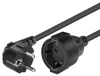 Goobay 94700 Prolunga contatto di terra, 2 m, nero, 2 m - Anteprima dell’immagine prodotto 8