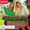 KOTARBAU® Blumenkasten 60x33x25cm Pflanzkasten mit Vlies Produktbild-Vorschau 2