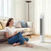HOMCOM Turmventilator mit Timer, ideal für Zuhause und Produktbild-Vorschau 2