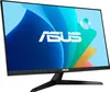 A black ASUS monitor with a colorful abstract background. Produktbild-Vorschau