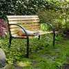 home24 Gartenbank - Massivholz Produktbild-Vorschau 2
