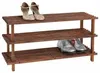 Kesper Schuhregal, Tannenholz dunkel 3 stöckig, 69733 Produktbild-Vorschau 1