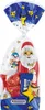 A Christmas-themed chocolate gift bag featuring Santa Claus and a snowman. Produktbild-Vorschau