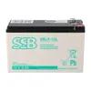 Batterie au plomb SSB SBL 9-12L AGM - 12V 9Ah - 6,3mm Voir les images du produit 2