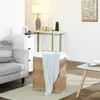 Songmics Wäschekorb Rattan 90L faltbar Natural Produktbild-Vorschau 14