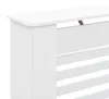 vidaXL Heizkörperabdeckung Weiß 112×19×81,5 cm MDF Produktbild-Vorschau 6