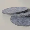 LS-LebenStil 10x Filz Glasuntersetzer Grau Rund 10cm mit Produktbild-Vorschau 5