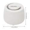 A white ultrasonic cleaner with dimensions indicated. Produktbild-Vorschau