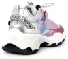 Buffalo Pyra One - Pink / Blue Metallic Synthetik : 39 : Produktbild-Vorschau 2