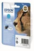 The image shows the packaging of an Epson T0712 cyan ink cartridge. Produktbild-Vorschau