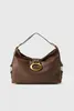 Guess Camden Shoulder Bag Hnědý Náhled obrázku produktu 5