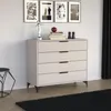 BEAUTYSOFA | Komoda HOME 4S 100 cm – příborník se 4 Náhled obrázku produktu 2