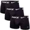 Three black Nike boxer briefs are stacked on top of each other against a white background. Produktbild-Vorschau