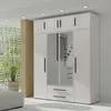 Schlafzimmer Aufsatzschrank für Kleiderschrank mit 198 cm Produktbild-Vorschau 4