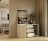 Cassettiera ampia con cassetti e ante ELBE - cashmere Anteprima dell’immagine prodotto 7