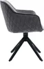 Armlehnenstuhl HARPER SARINA BHT 59x82x62 cm grau Produktbild-Vorschau 8
