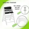 Hauck Beta+ Traditional high chair Padded seat Black Voir les images du produit 33