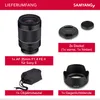 A product listing showing the contents of a camera lens package. Anteprima dell’immagine prodotto