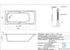 Basera BASIC Indoor Whirlpool Badewanne Bali 170 x 75 cm Produktbild-Vorschau 5