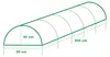 Tunnel da giardino 500 x 40 x 60 cm Anteprima dell’immagine prodotto 6