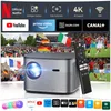 Beamer 4K mit Autofokus & 6D Auto Trapezkorrektur, Netflix  Produktbild-Vorschau 1