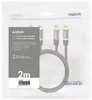 LogiLink CA1204, 2 x RCA, Samec, 2 x RCA, Samec, 2 meter, Productafbeelding-voorbeeld 1