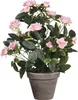 Fiore artificiale rosa Ø 25 H 33 cm rosa Anteprima dell’immagine prodotto 1