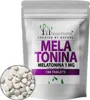 Melatonin 1mg - 180 Tabletten - Optimal Hochdosiert - Vegan Produktbild-Vorschau 1