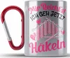 Trendation - Häkeln Zubehör Edelstahl Tasse Karabiner Produktbild-Vorschau 1