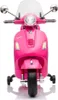 A pink electric Vespa scooter for children, shown from the front. Anteprima dell’immagine prodotto