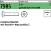 Reyher  Linsenschrauben DIN 7985 4.8 M 6x30 -Z vz (500 Produktbild-Vorschau 1