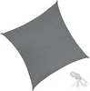 Voile d'ombrage carrée, gris - 5,4 x 5,4 m Voir les images du produit 1