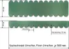 1 Set Dachschindeln Rund (41 mm) grün Produktbild-Vorschau 5