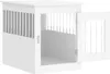 vidaXL Gabbia per cani in stile arredamento bianco 55x75x65 Anteprima dell’immagine prodotto 6