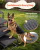 VEVOR Hundetreppe, klappbar, 4-stufig, Hunderampe für große Produktbild-Vorschau 4