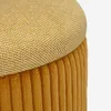 Súprava pufov s úložným priestorom BOLZANO, Ø 38 cm, Ø 32 Náhľad obrázku produktu 15