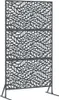 vidaXL Sichtschutz 100 x 50 x 180 cm Stahl Anthrazit Produktbild-Vorschau 1