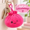 Plush Dumpling Kawaii Bagclip Taschenanhänger Produktbild-Vorschau 7