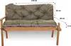 Vankúš na lavicu, rozmer 110x50x50cm| Zelená farba| Náhľad obrázku produktu 4
