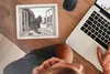 MuchoWow® Mauspad Mousepad Durchblick - Holz - Strand 23x19 Produktbild-Vorschau 3