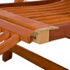 Lehátko z eukalyptu s možnosťou nastavenia - 163 x 56 cm - Náhľad obrázku produktu 4