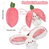 Hasen Verstecken, Plüschtier, 25CM Gefülltes Kaninchen mit Produktbild-Vorschau 3