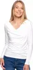 Moraj | Damesblouse - Wit - Katoen - Lange mouwen - Modieus Productafbeelding-voorbeeld 5