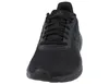 A close-up, front-facing view of a black Adidas sneaker. Podgląd zdjęcia produktu