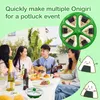 Trojúhelníková krabička na rýži, japonská forma na sushi, Náhled obrázku produktu 4