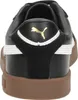 Close-up view of the heel of a black Puma shoe. Voir les images du produit