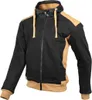 GMS Grizzly Motorrad Hoodie, schwarz/braun, L Produktbild-Vorschau 1